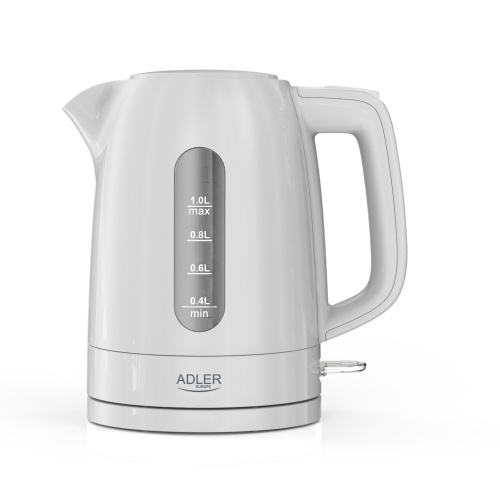 Kettle plastic  1,0 L  white1