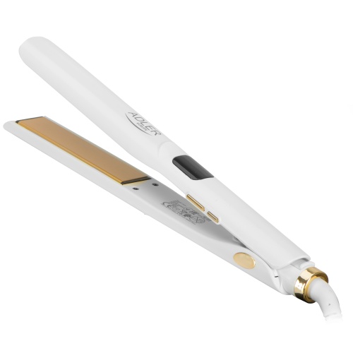 Hair Straightener, Ceramic Plates, 5 Temperature Settings 150–230°C, Floating Plates 25 x 110 mm, LED Display, Automatic Shut-Off, Swivel Cord