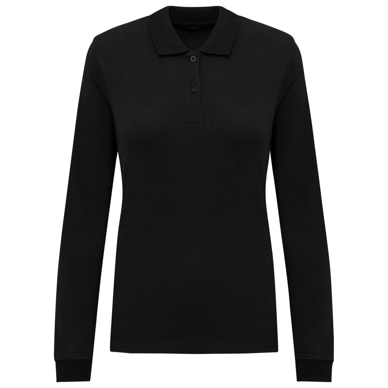LADIES’ ORGANIC 180 PIQUÉ POLO SHIRT LONG SLEEVES