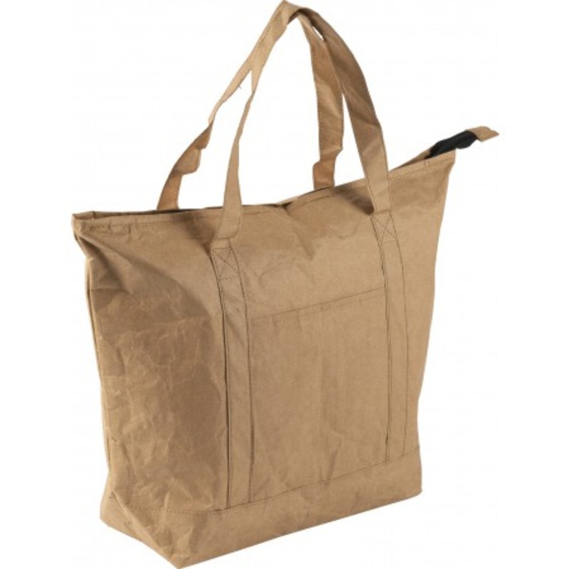 Laminated paper cooling shopping bag