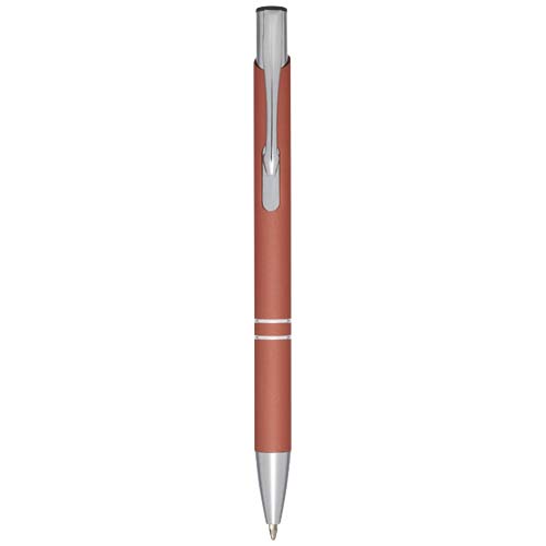 Moneta soft touch ballpoint pen (black ink)