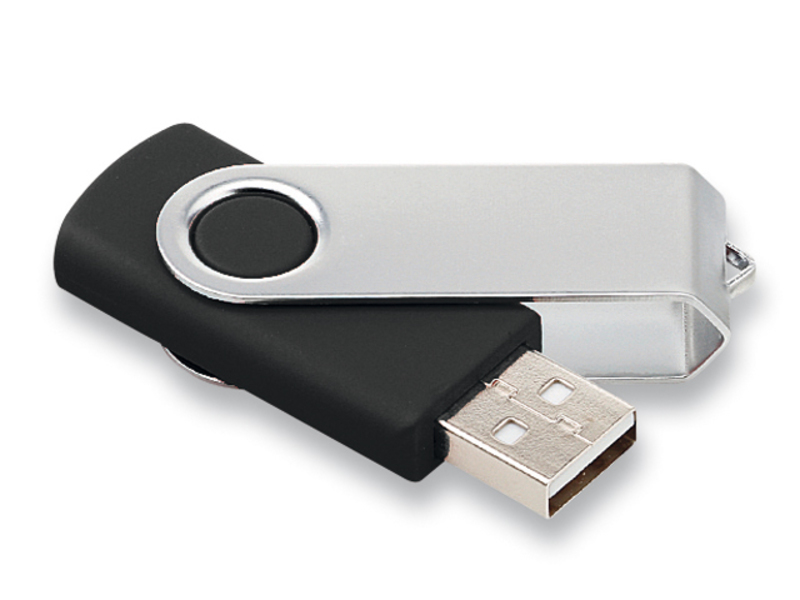 USB FLASH 22 metal USB FLASH 32 GB supporting interface 2.0, Black