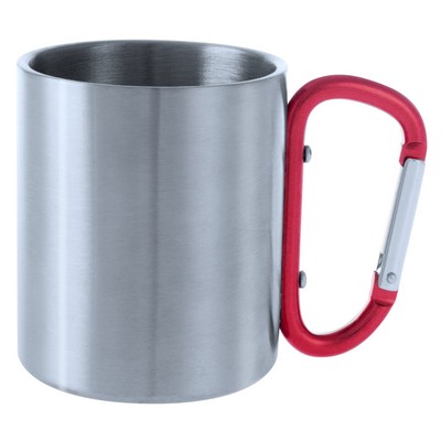 Mug 210 ml with carabiner