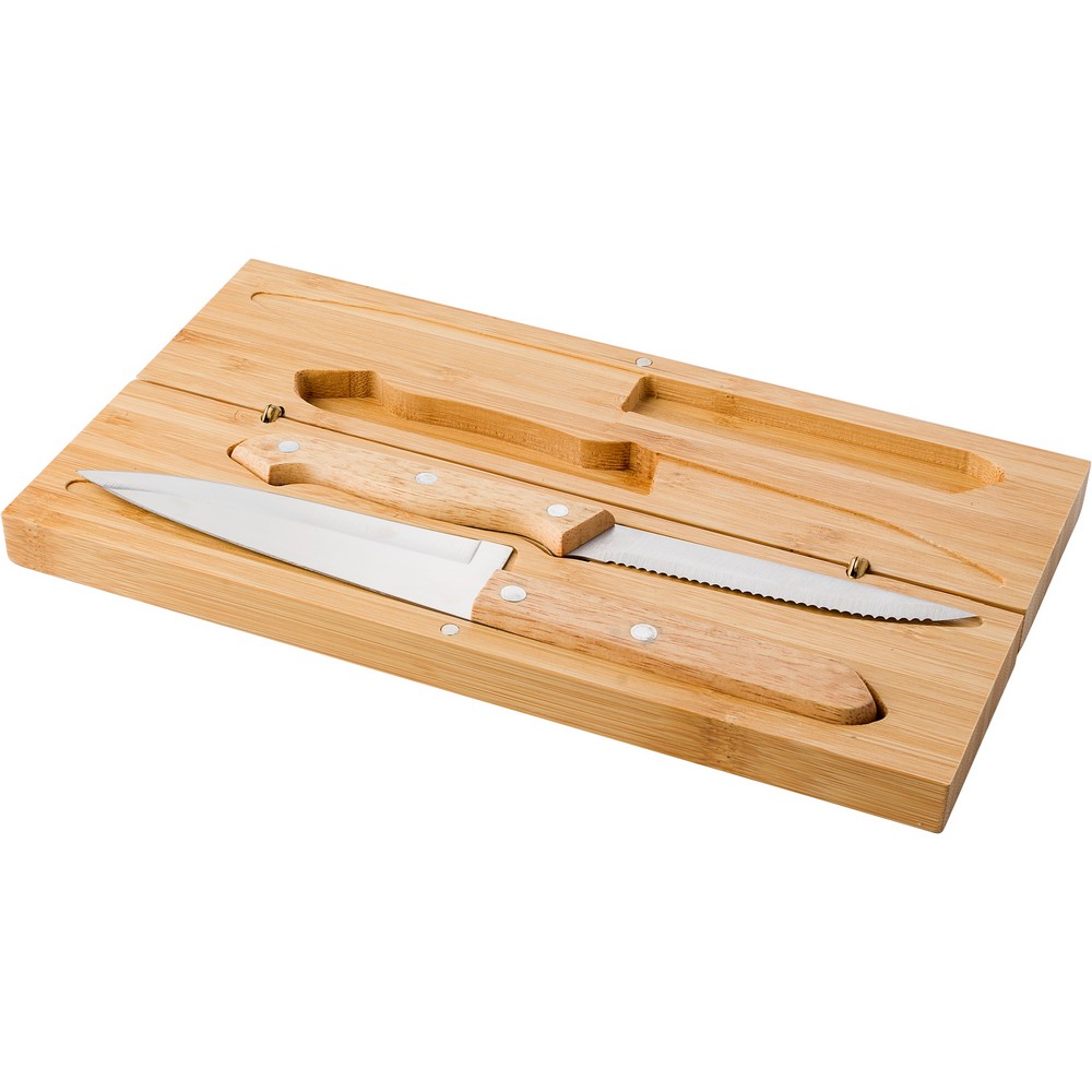 Bamboo knife set