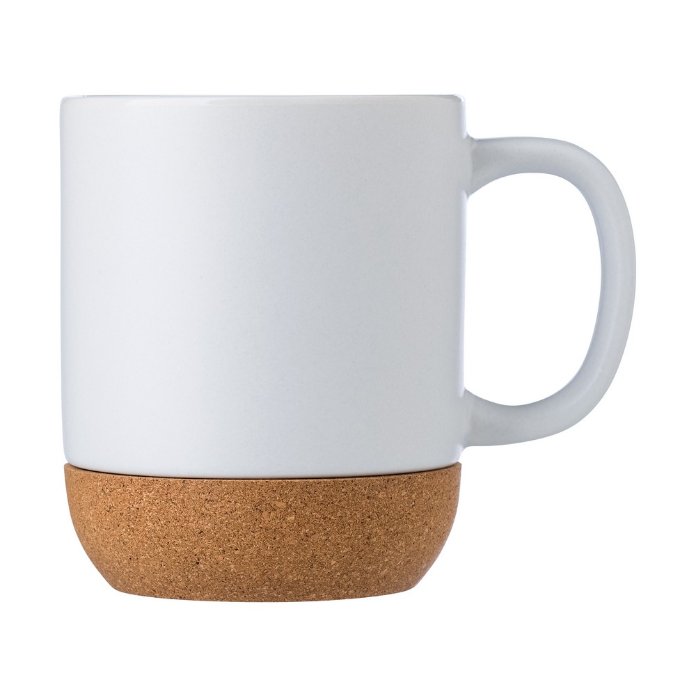Ceramic mug 420 ml, cork detail