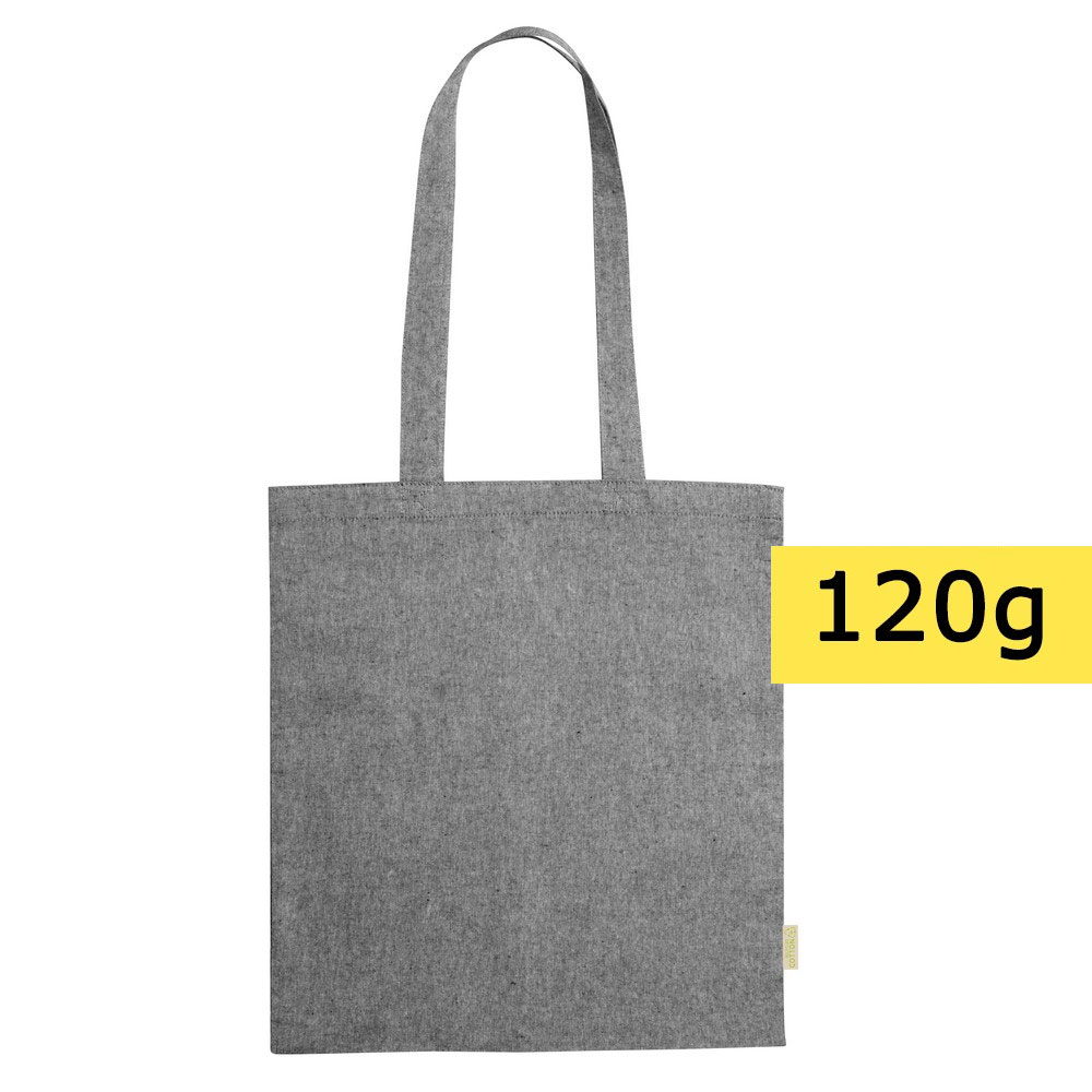 Recycled cotton shopping bag