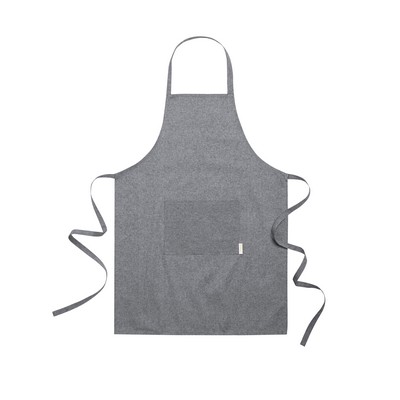 Kitchen apron made from recycled cotton