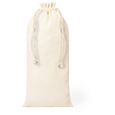 Cotton bottle drawstring bag