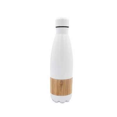 Thermo bottle 500 ml with bamboo detail | Blake