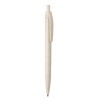 Wheat straw ball pen