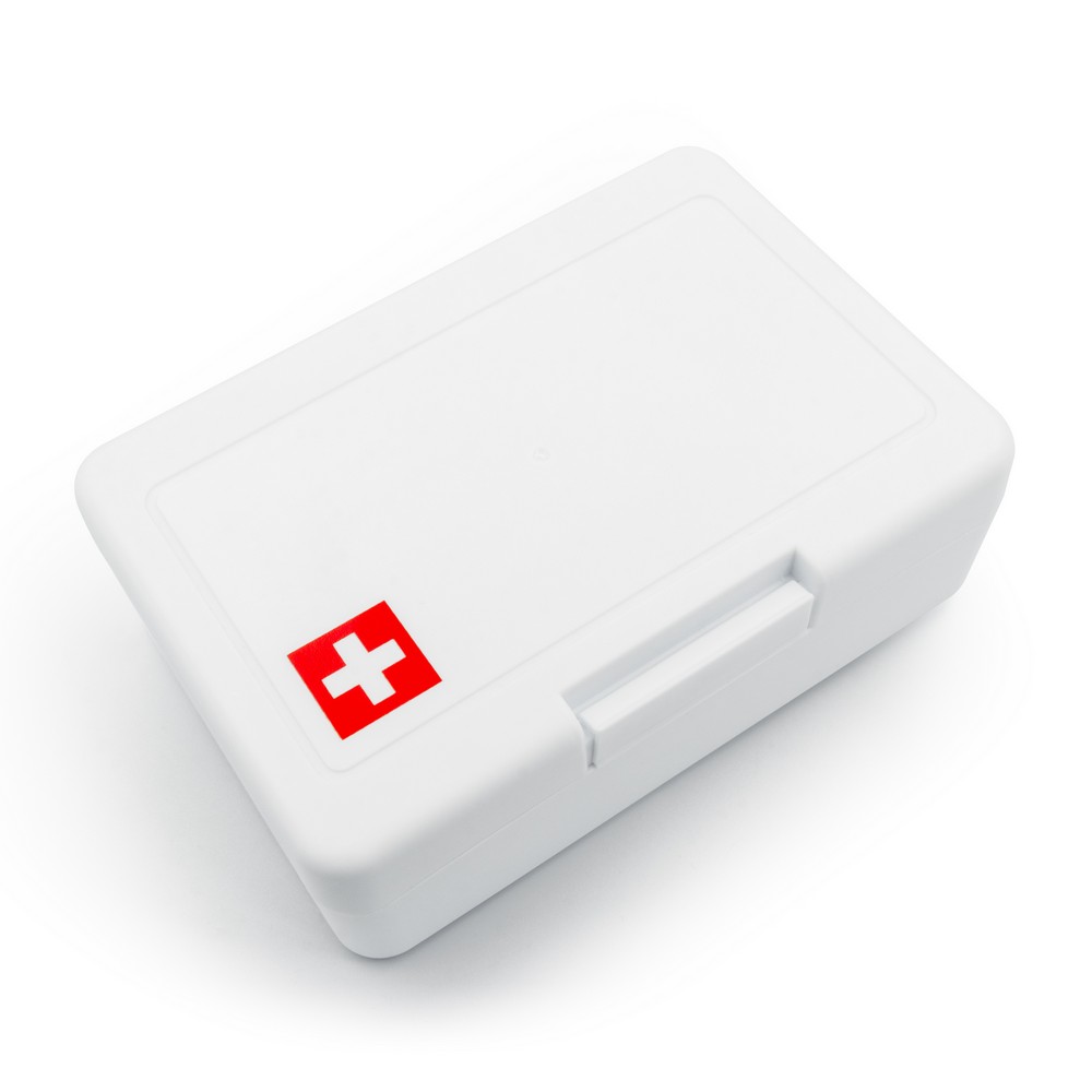 First aid kit in plastic case, 64 pcs | Ramona
