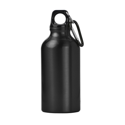 Sports bottle 400 ml with carabiner