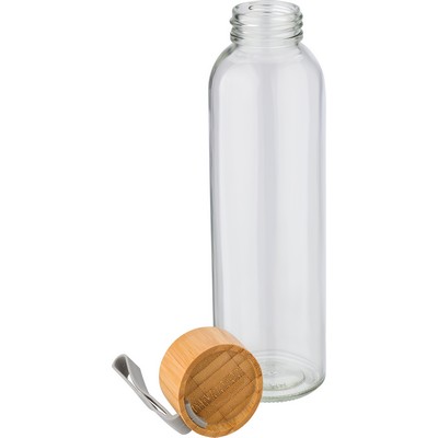 Glass sports bottle 600 ml