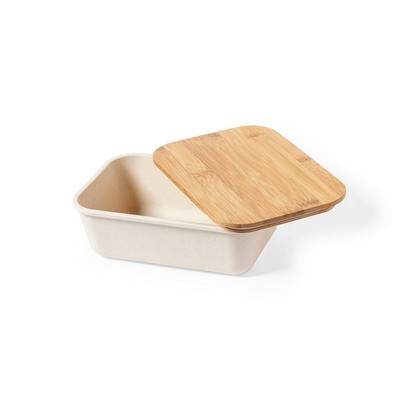 Lunch box 1 L, bamboo lid