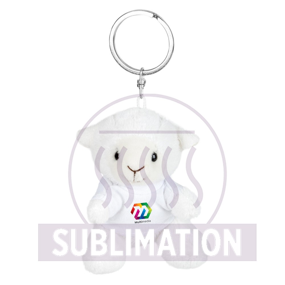 Plush sheep, keyring | Colleen