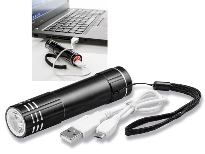 SOURCE power bank with 2 200 mAh capacity, Black