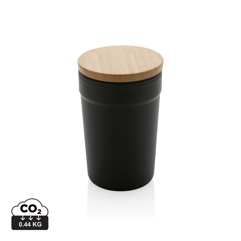 GRS RPP mug with FSC® bamboo lid