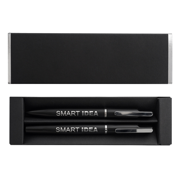 TREASURE writing set, silver