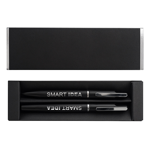 TREASURE writing set, silver