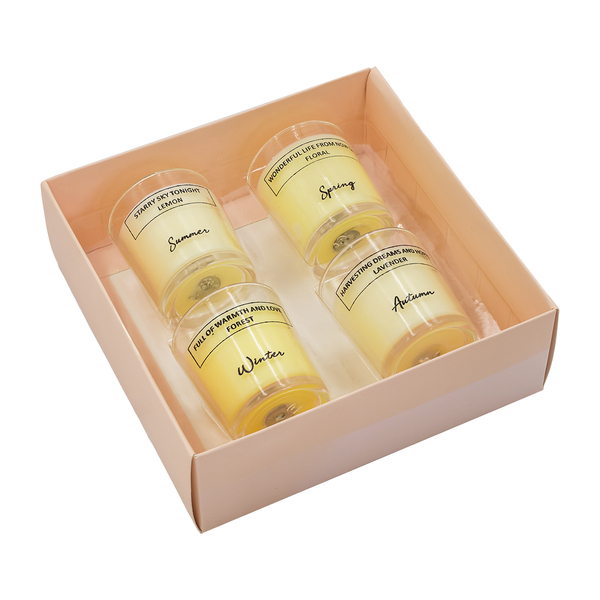 SEASONS II scent candel set, mix