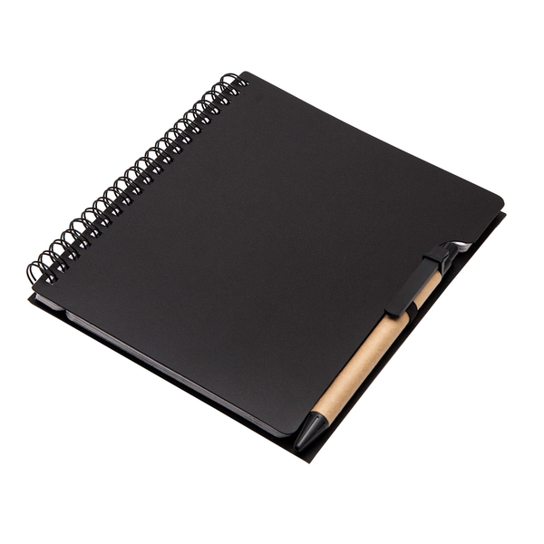CURLY notebook,  black