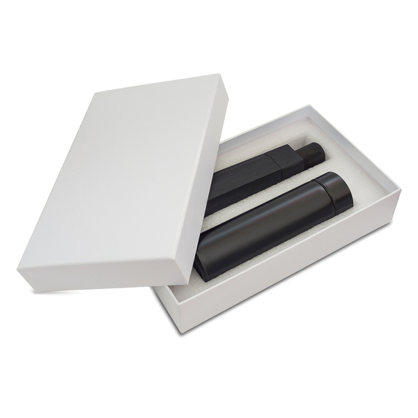 MONACO gift set with thermo mug and umbrella, mix