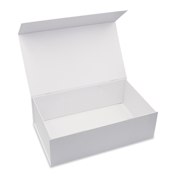 CHELSEA large foldable gift box, white
