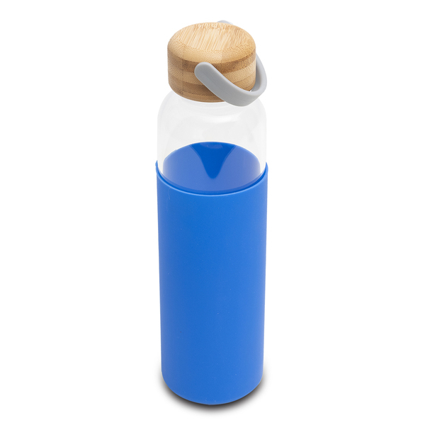 REFRESH 560 ml glass bottle, blue