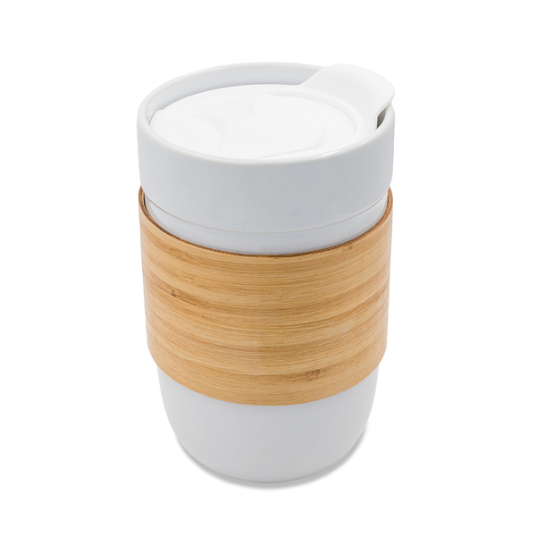 SKIVE ceramic mug 500 ml, white