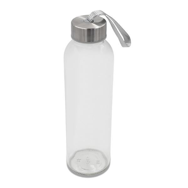 AQUA FLOW glass bottle 500 ml, colorless