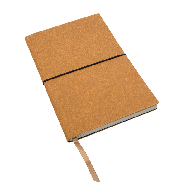 RISCO lined notebook, brown
