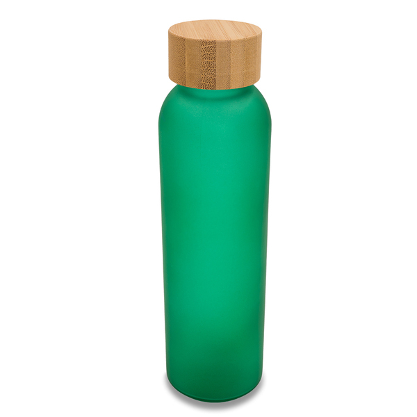 MELBOURNE glass bottle 500 ml, green