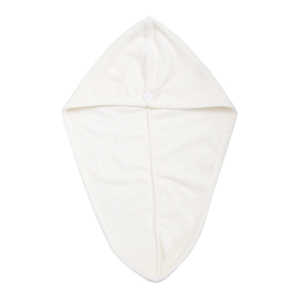 TURBY hair towel/turban, white