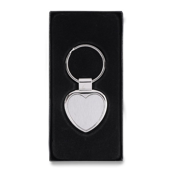STOUT metal key ring,  silver