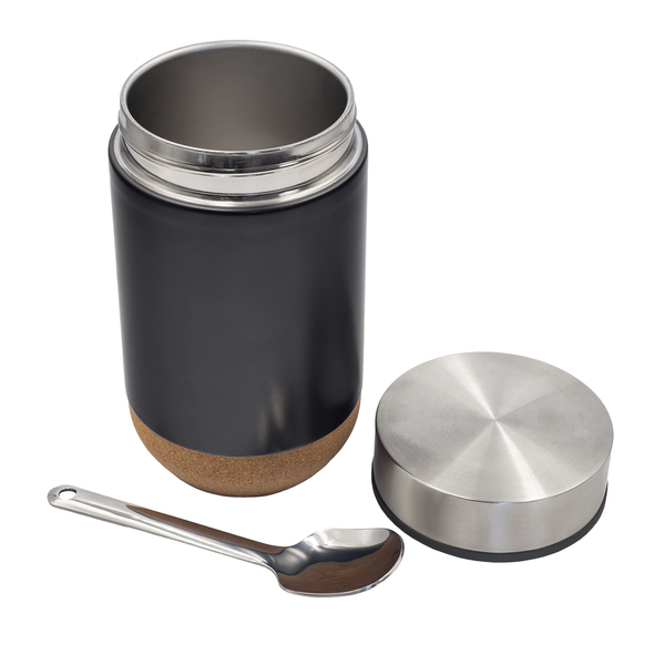 BASILAN 400 ml vacuum container, black