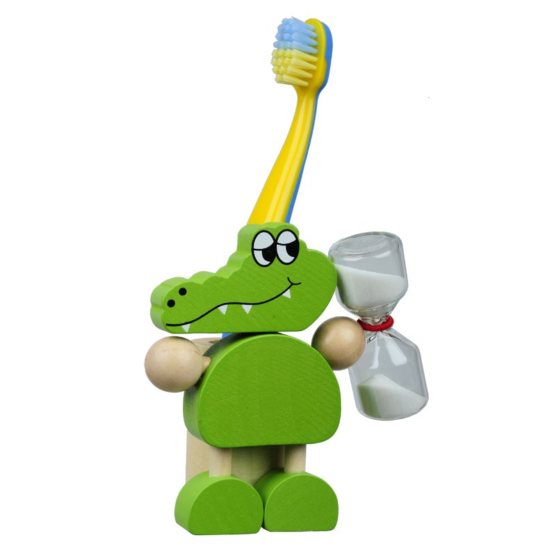 CROCO toothbrush stand,  green