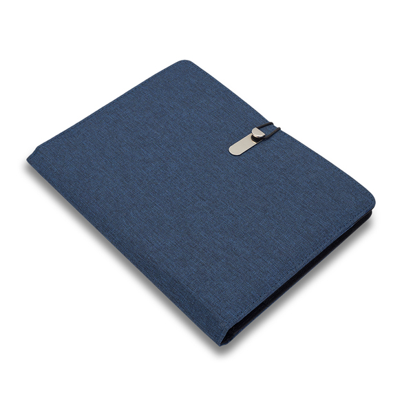 VICTORIS organizer with notebook, dark blue