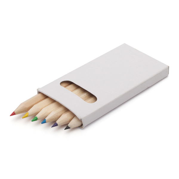 CRAYON SMALL set of crayons,  white