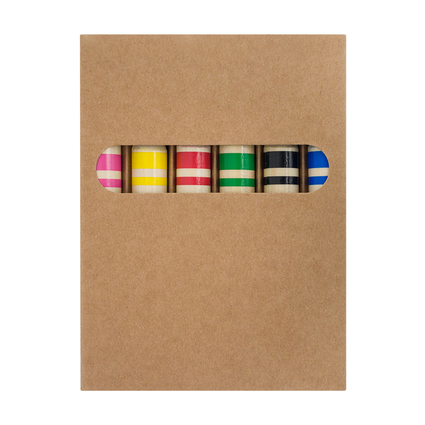 GRANDISSI set of large crayons, beige