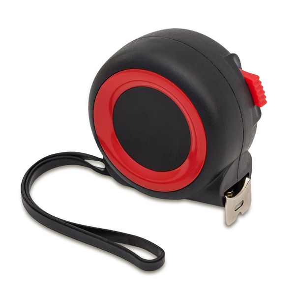 PROJECT tape measure 5 m, red