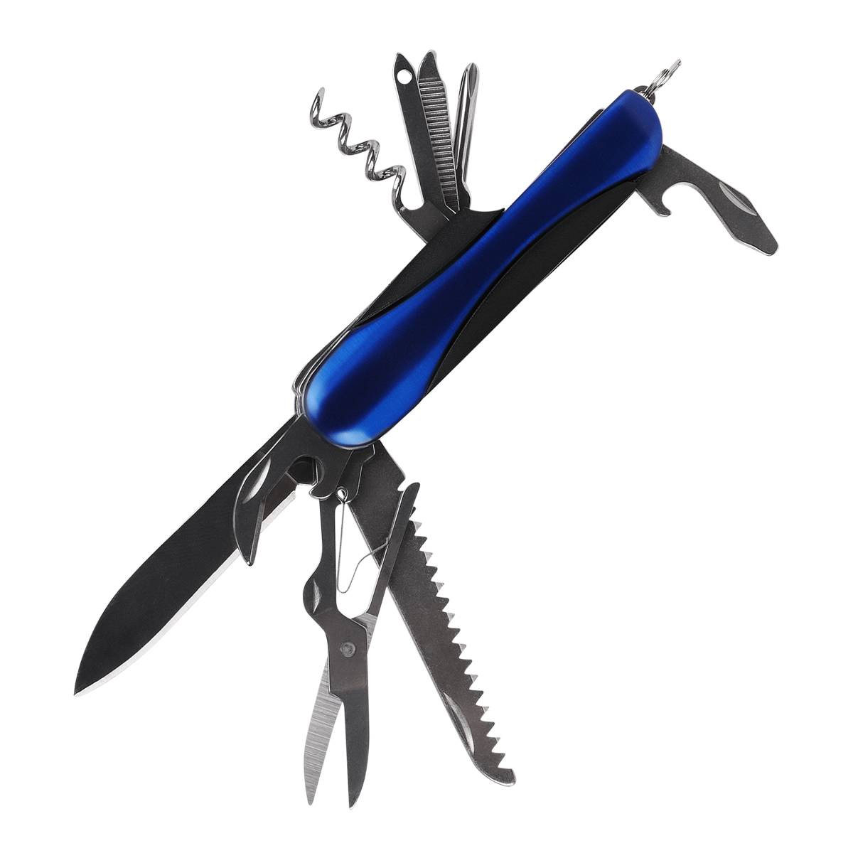KASSEL pocket knife 9 functions,  blue