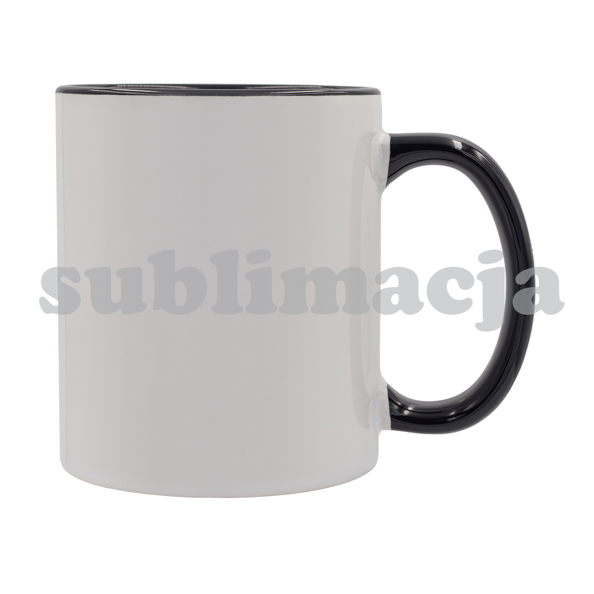GAETA ceramic sublimation mug 330 ml, black