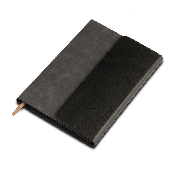 PRATO notebook with note cards, grey