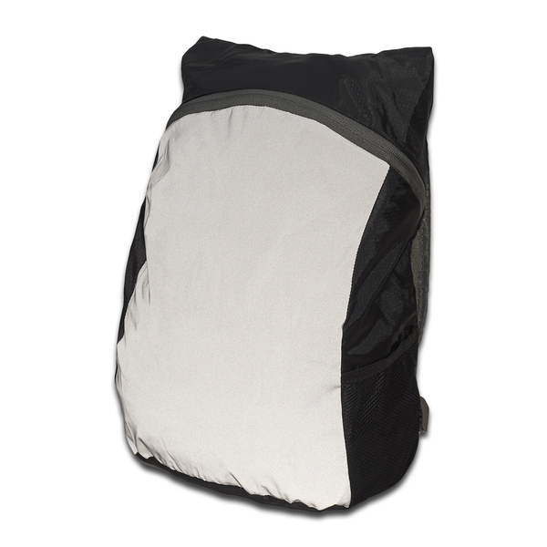 REFLECTO foldable reflective backpack, black