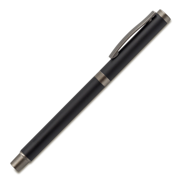 LILLIE aluminum pen with gel refill, black