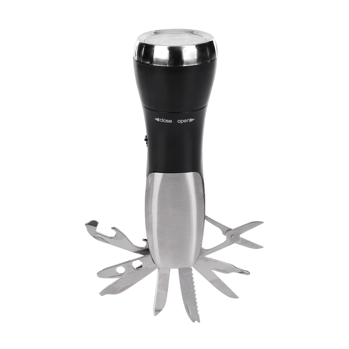 BOLD tool set with torch,  silver