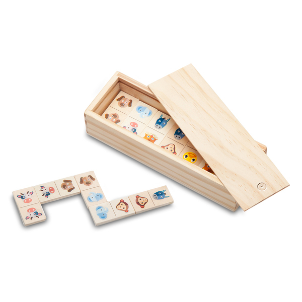 FARM dominoes,  brown