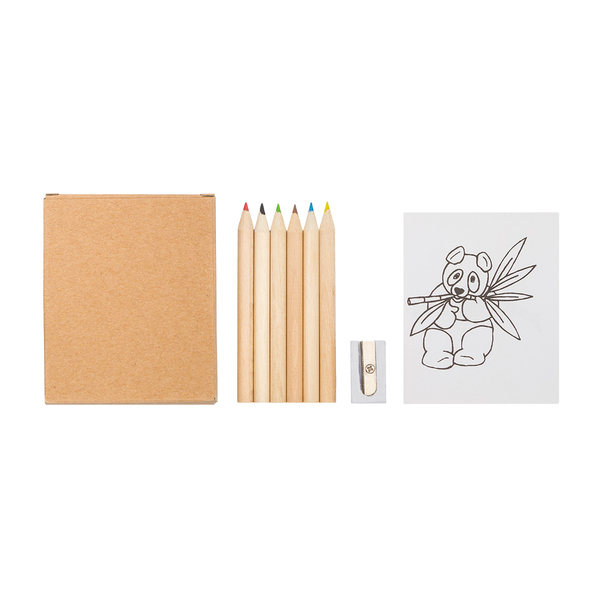 ARTISTES colouring set, beige