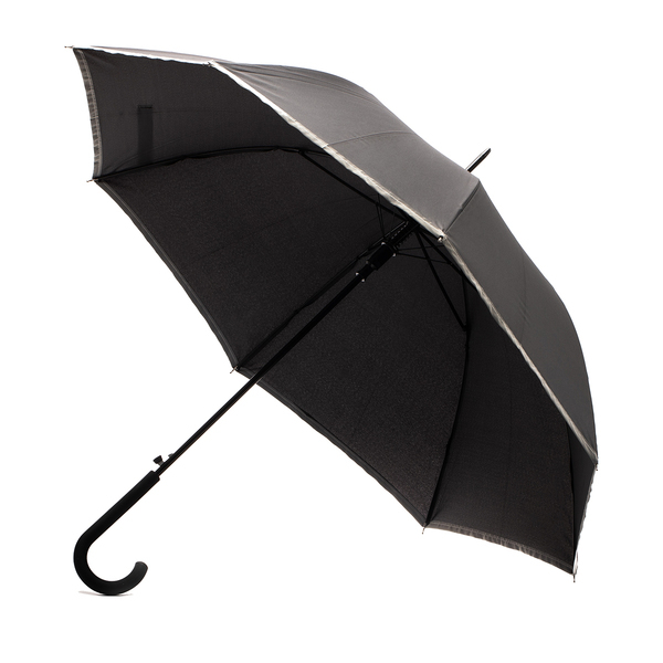 REFU umbrella with reflective tape, black