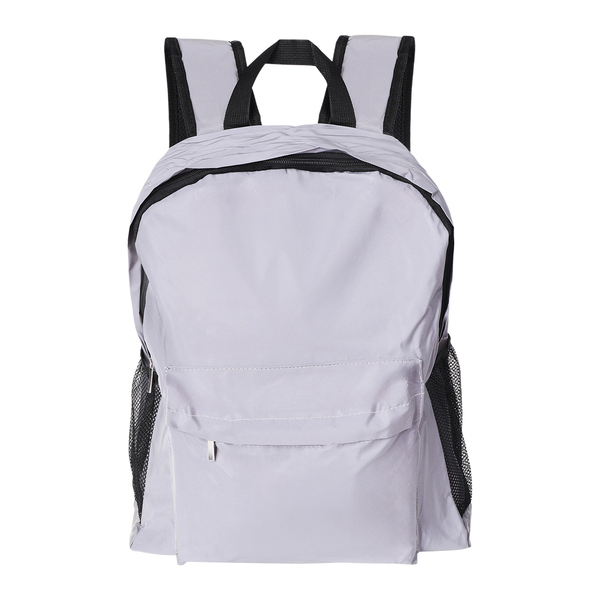ANTAR reflective laptop backpack, silver